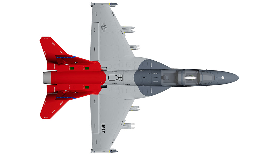 XFly T-7A Red Hawk 80mm EDF JET RC Jet