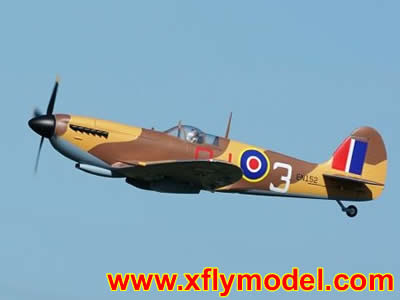 XFLY Spitfire Mkix 1200mm Brown PNP RC Airplane