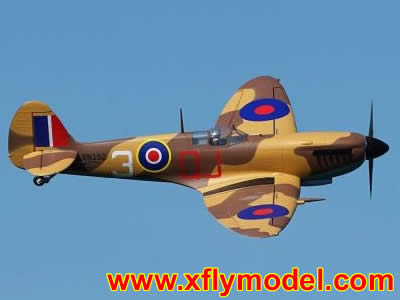 XFLY Spitfire Mkix 1200mm Brown PNP RC Airplane