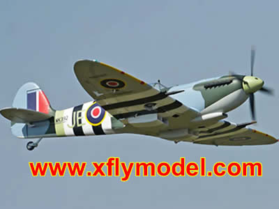 XFLY Spitfire Mkix 1200mm Green PNP RC Airplane