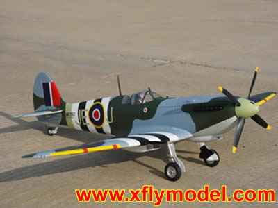 XFLY Spitfire Mkix 1200mm Green PNP RC Airplane