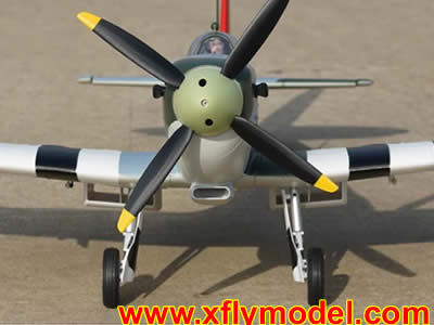 XFLY Spitfire Mkix 1200mm Green PNP RC Airplane