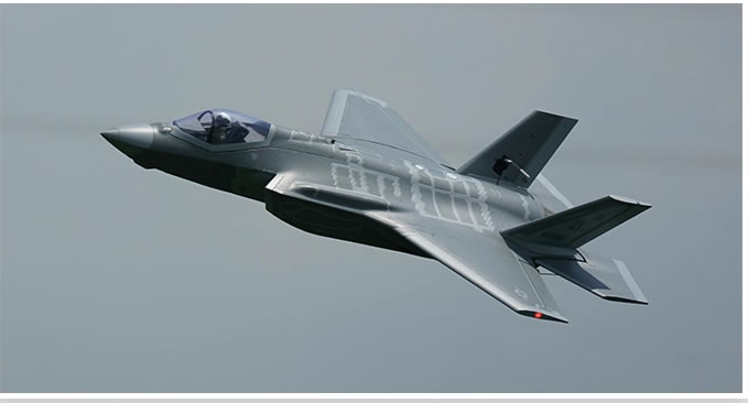 XFly F-35 64mm lighting 750mm EDF PNP Jet RC airplane