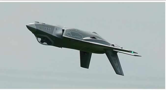 XFly F-35 64mm lighting 750mm EDF PNP Jet RC airplane